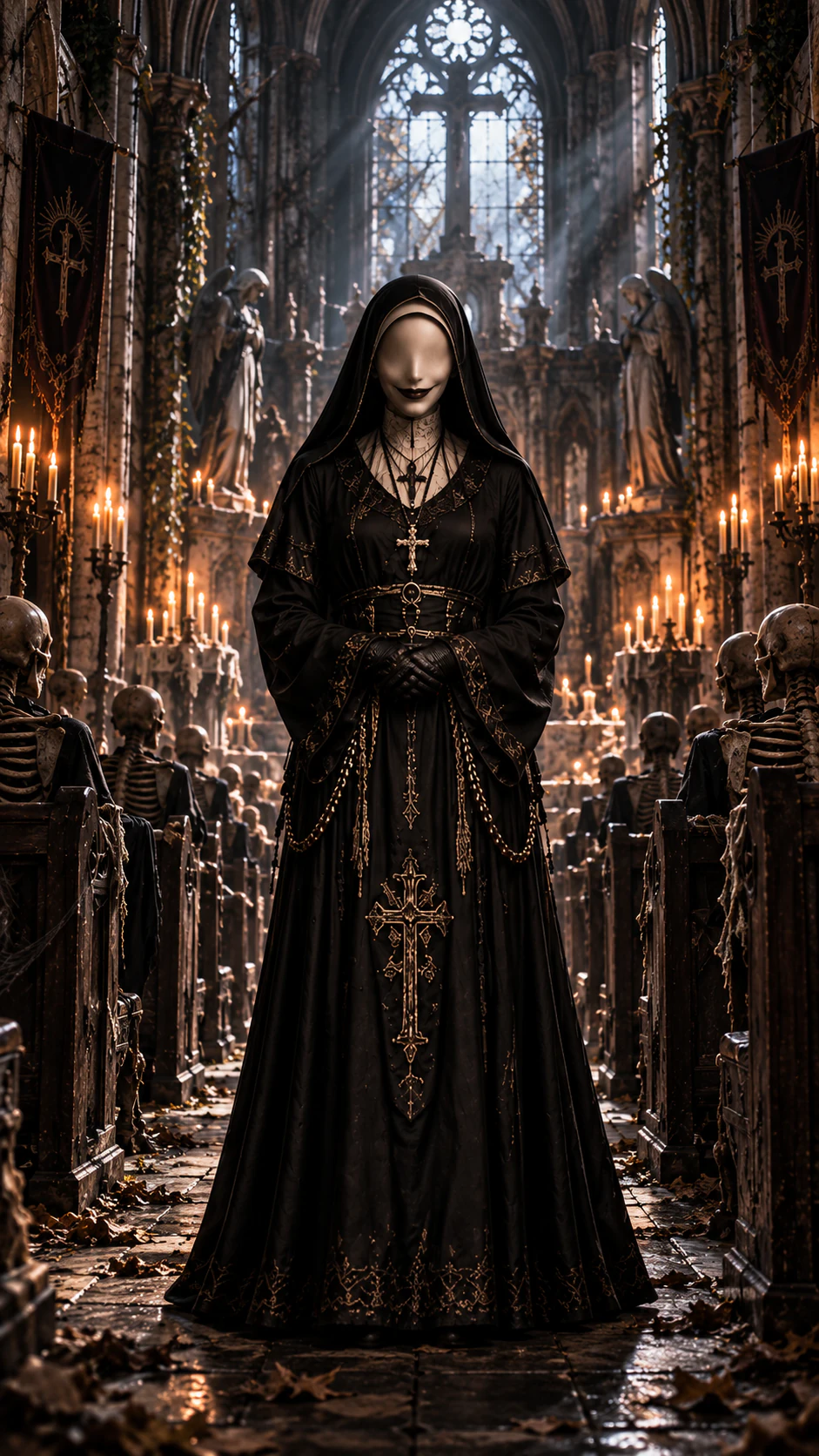 Sister Death in Das leicht angekohlte Evangelium